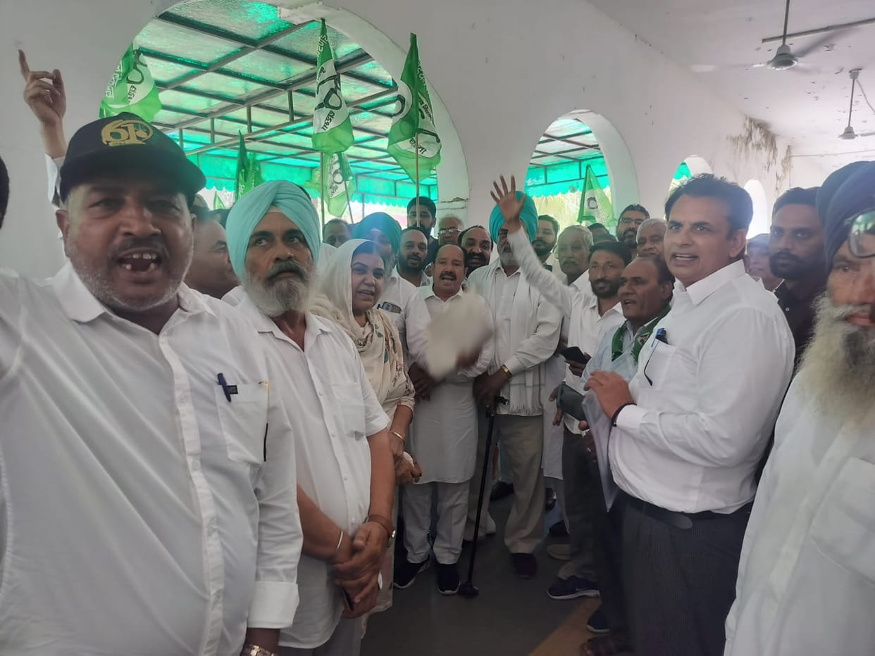 Protest against rising prices of petrol and diesel