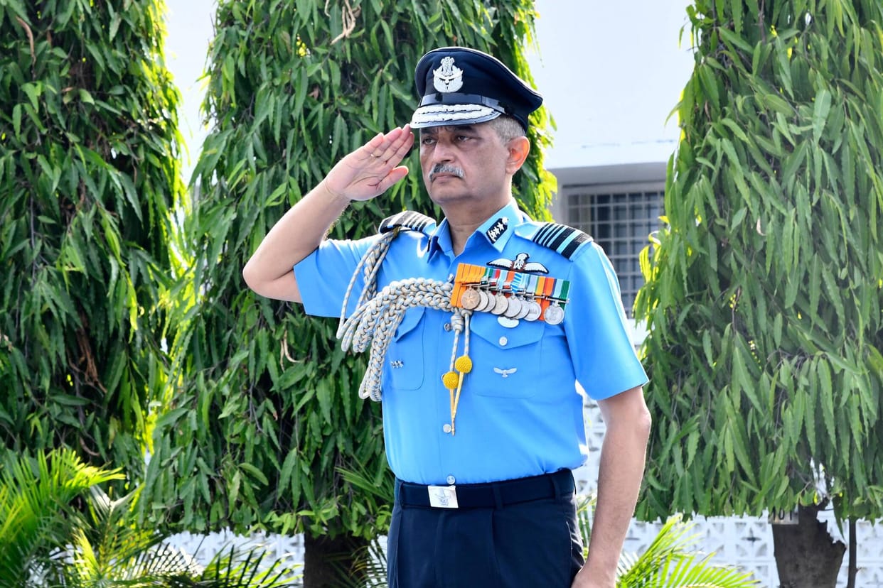 Air Marshal Tarun Chaudhry Assumes Charge as Air Officer Commanding-in-Chief
