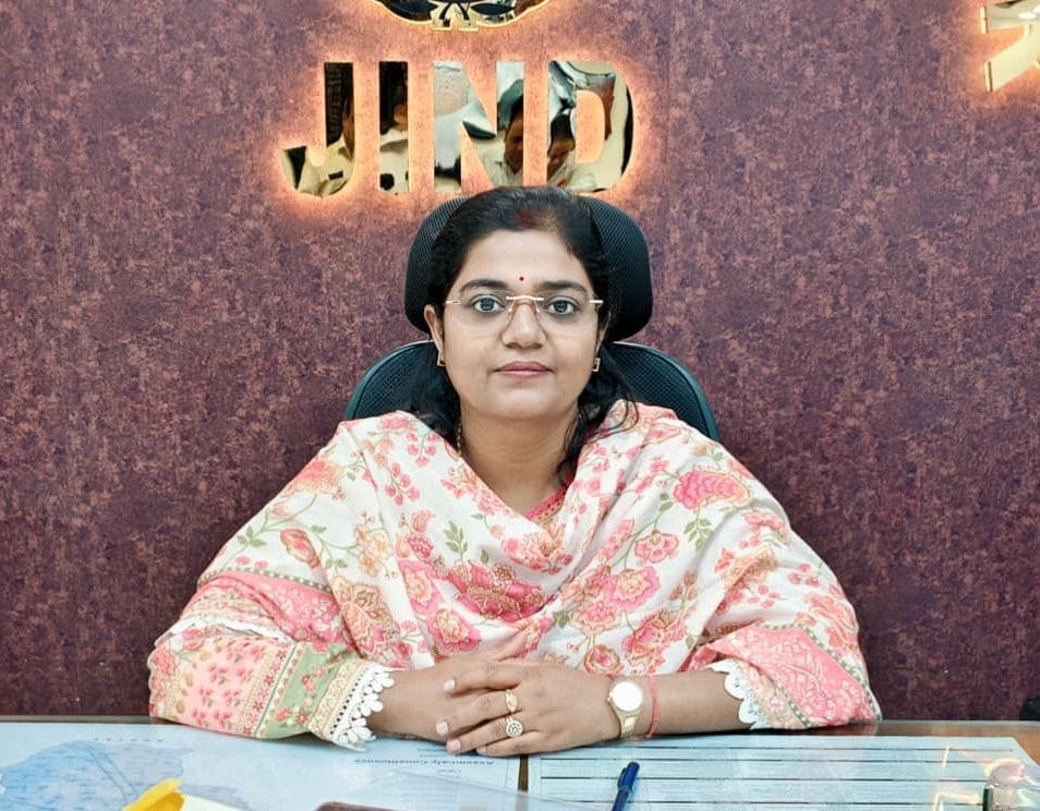 The district's new DC, Vaishali Sharma, has assumed charge of her post.