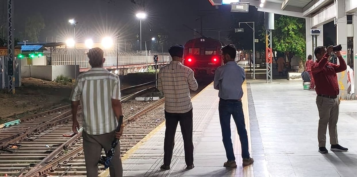 The railway station building will be inaugurated soon