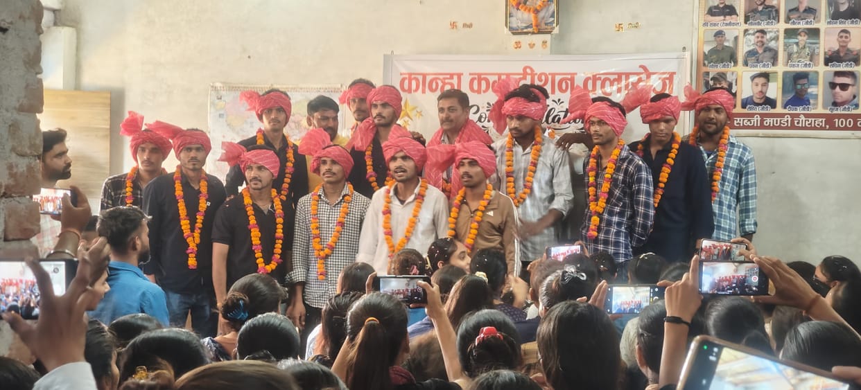 21 students selected as Agniveer and honored