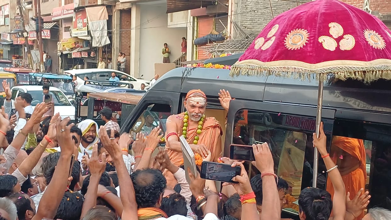 The tour will continue until the cow is declared the mother of the nation: Avimukteshwarananda