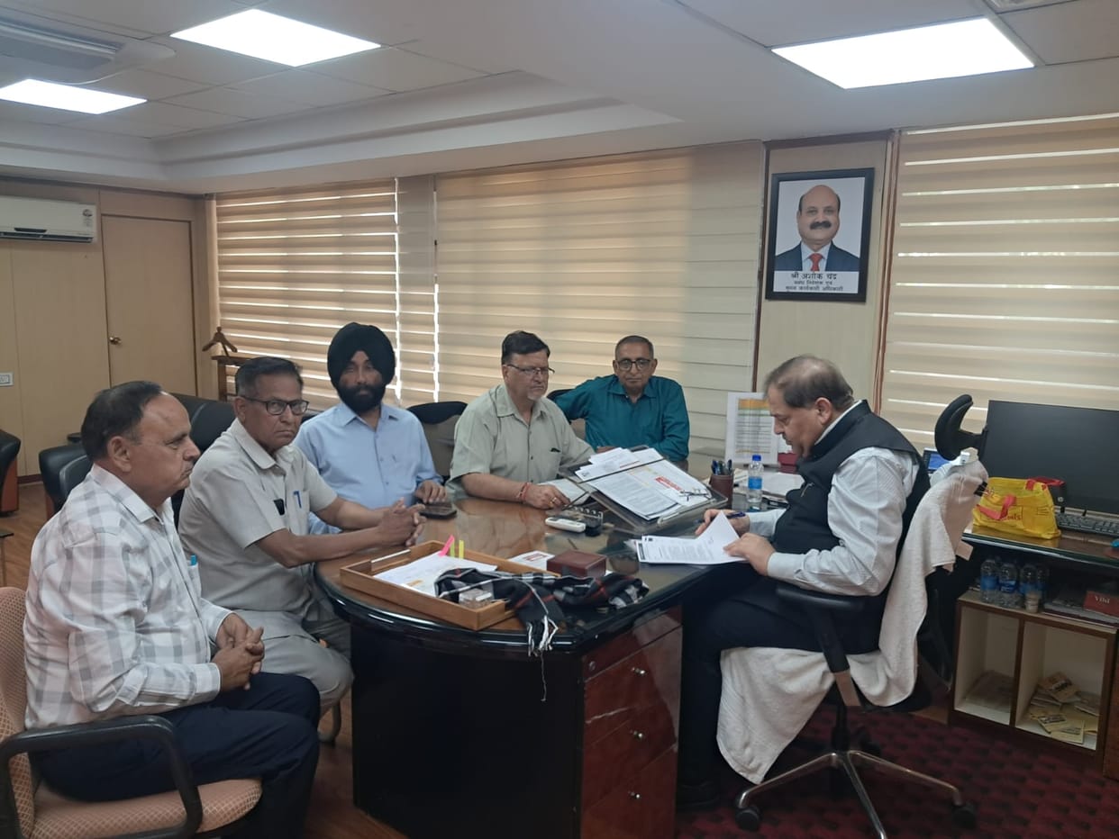 Discussed Pensioners' Issues with the CGM