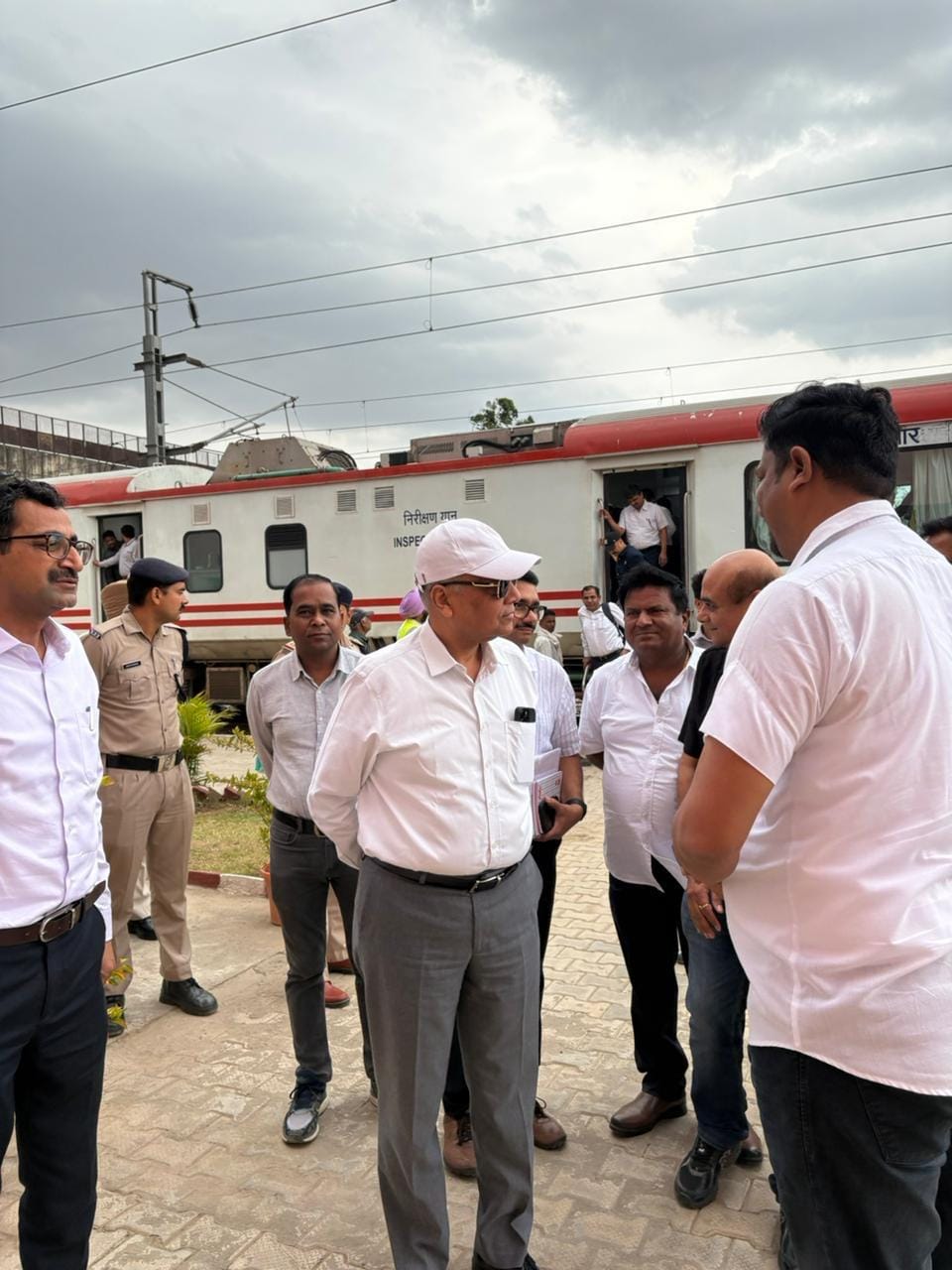 Inauguration of newly constructed residential complexes for railway employees