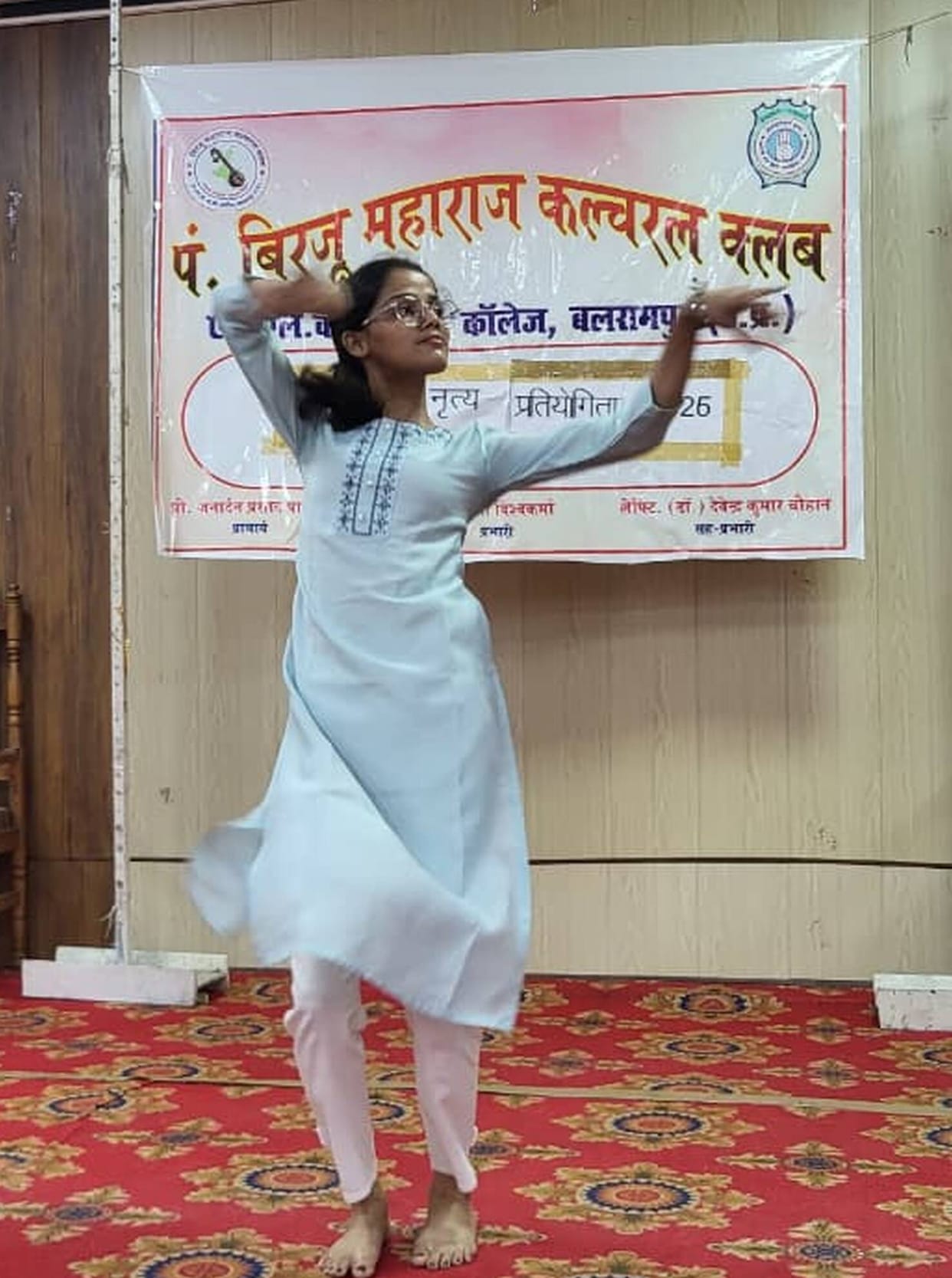 Shikha tops in solo dance competition