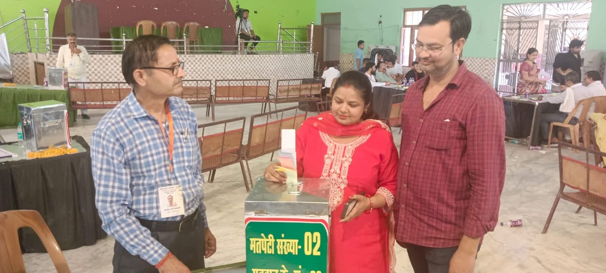 Gahoi Seva Mandal election held amidst hustle and bustle