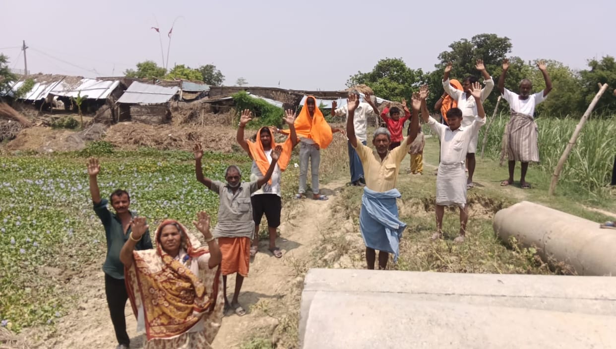 Dihwa road closed due to erosion, villagers protest