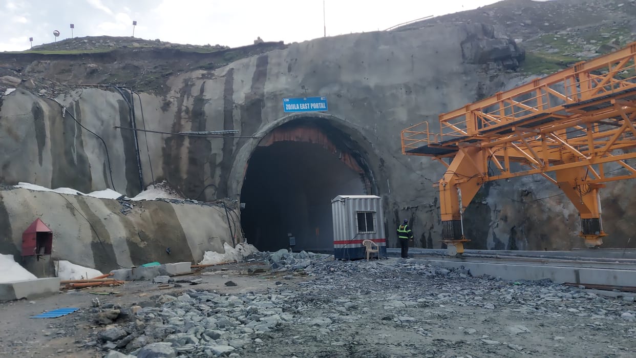 Srinagar, Jojila Tunnel, Gandherbal, 9 June