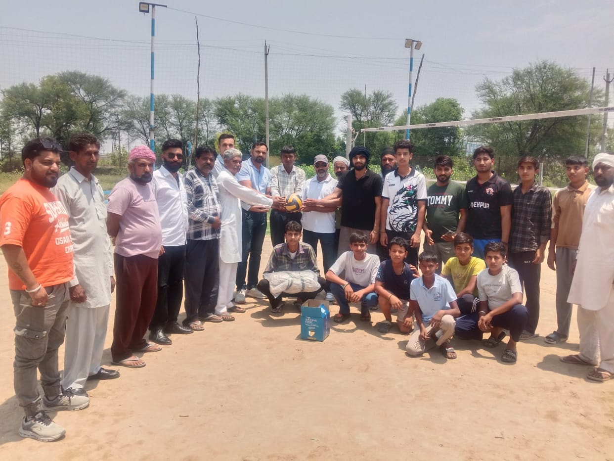 Volleyball kits distributed to youth