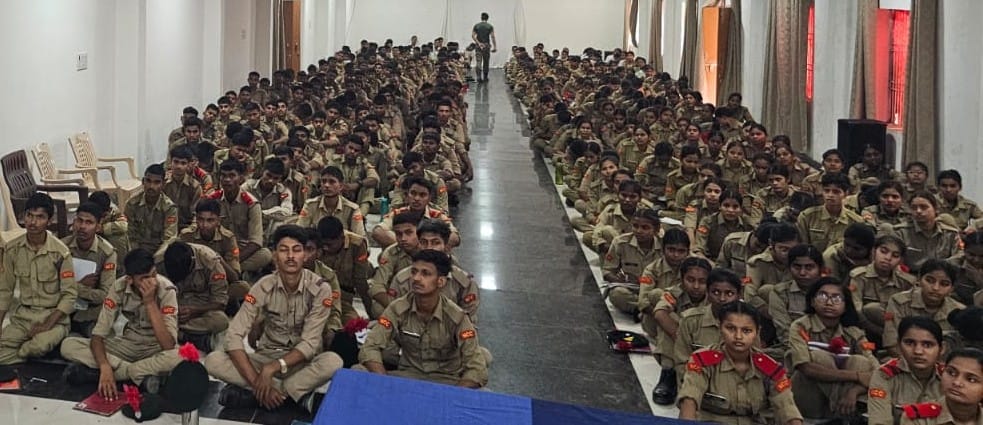 NCC cadets received the mantra of nation-building