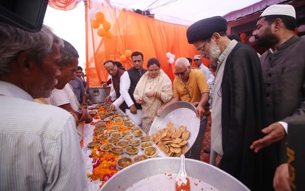 The temperature of faith rose during Nautapa, the entire city was seen immersed in the devotion of Bajrangbali.