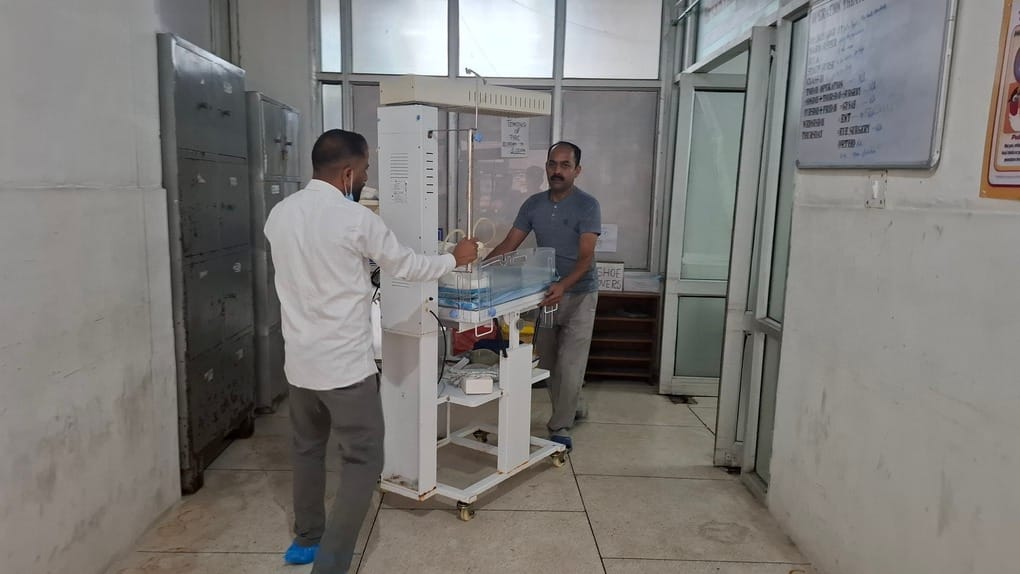 Repair work of operation theater of Dharamshala hospital started
