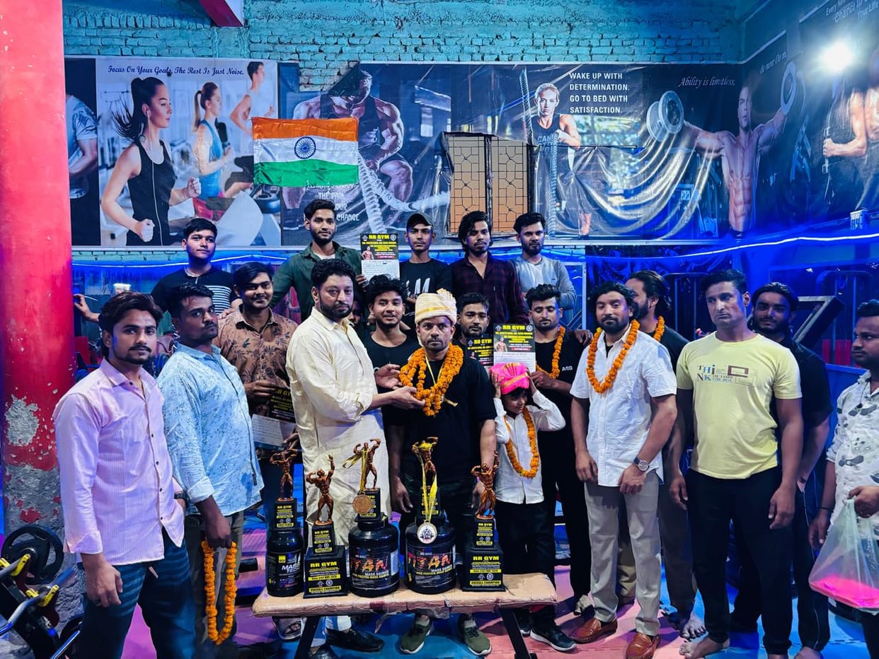 Imran from Aligarh became Mr. Agra Division