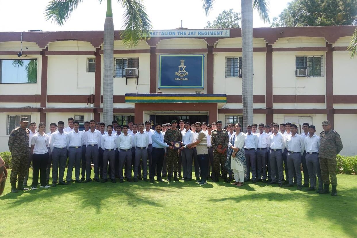 50 cadets took educational tour of National Defense Academy Khadakwasla