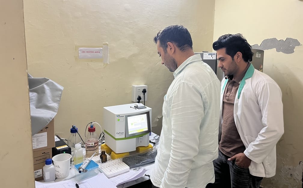 HIV report will be available in one hour from CD-4 machine, it used to take 7 days