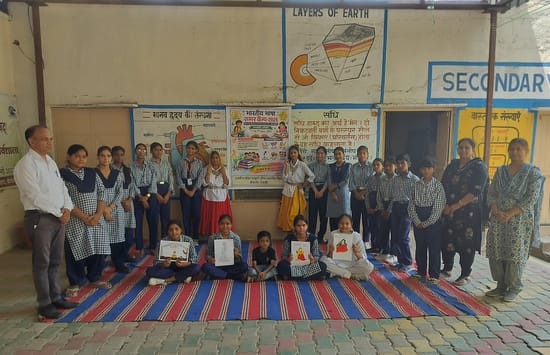 Government Model Culture School echoes with music, dance and painting