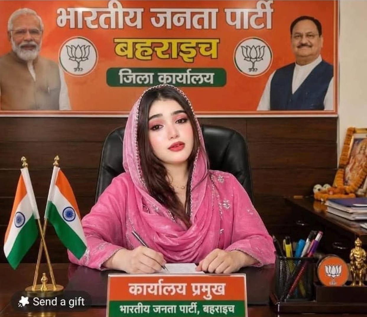Woman spreads misinformation on social media with images of CM and deities, report filed