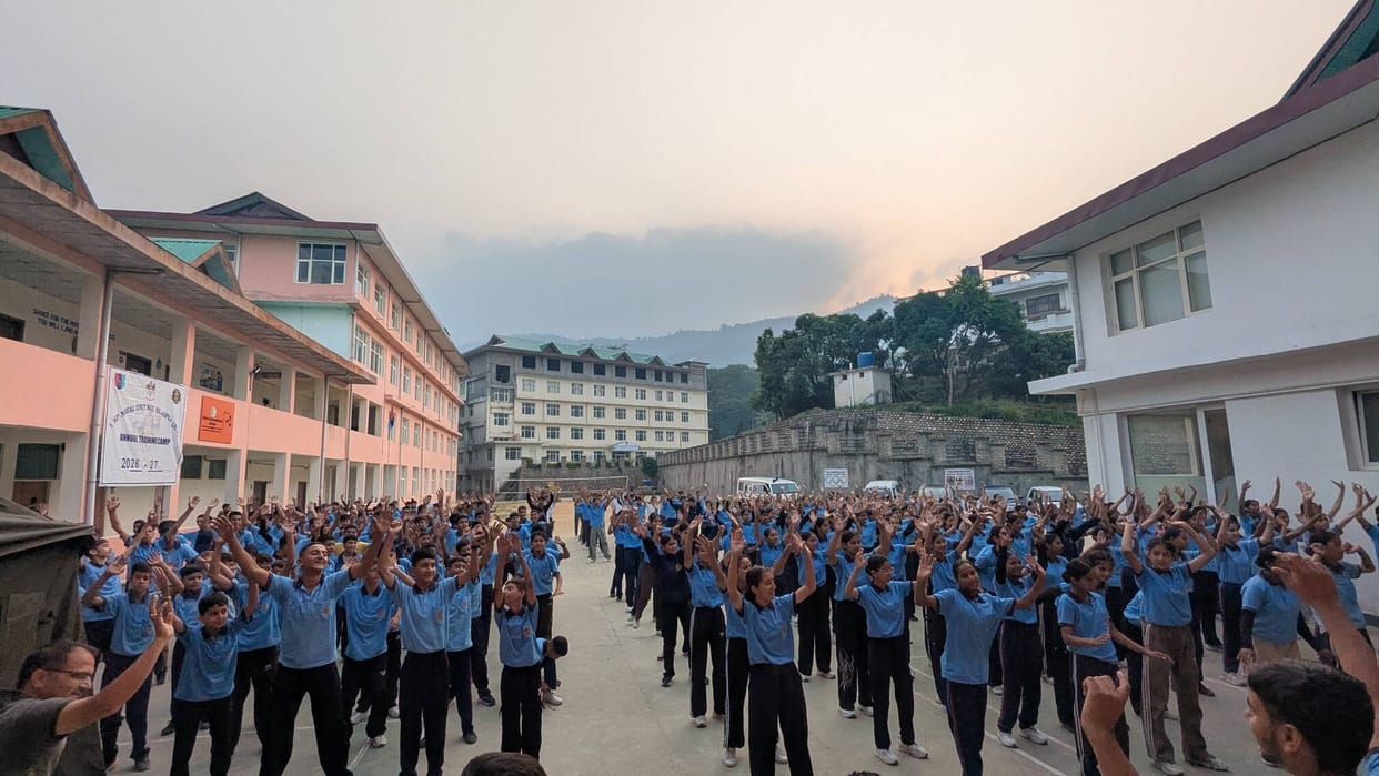 NCC camp teaches hygiene and first aid techniques