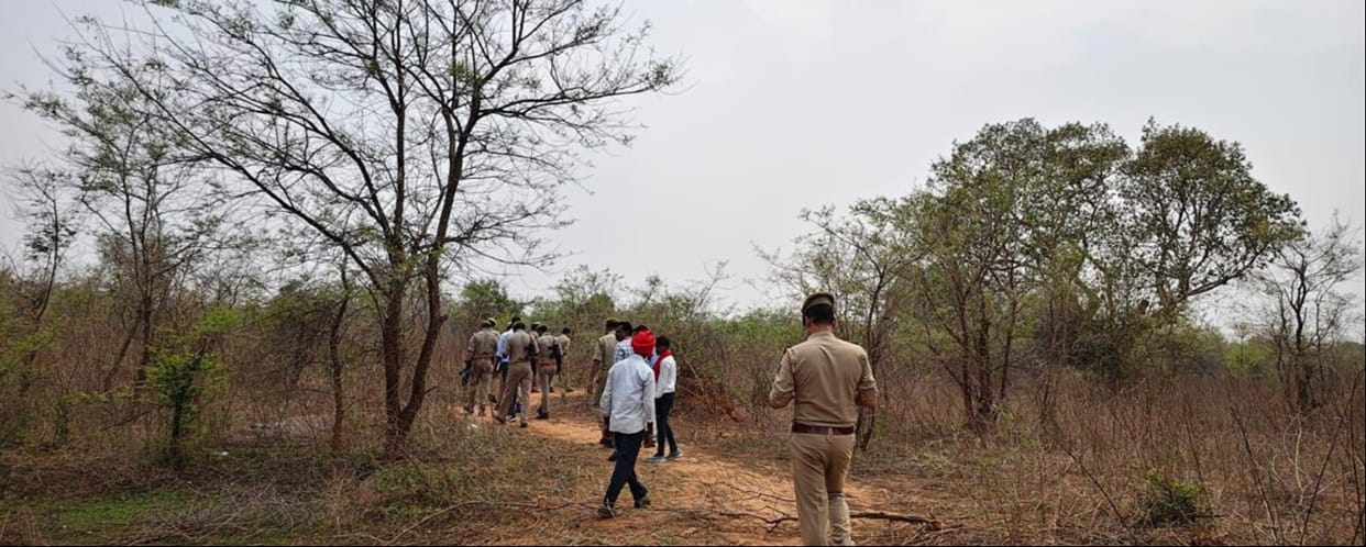 The body of a 10-year-old girl was found murdered and dumped in the forest, with injury marks on her face and neck.