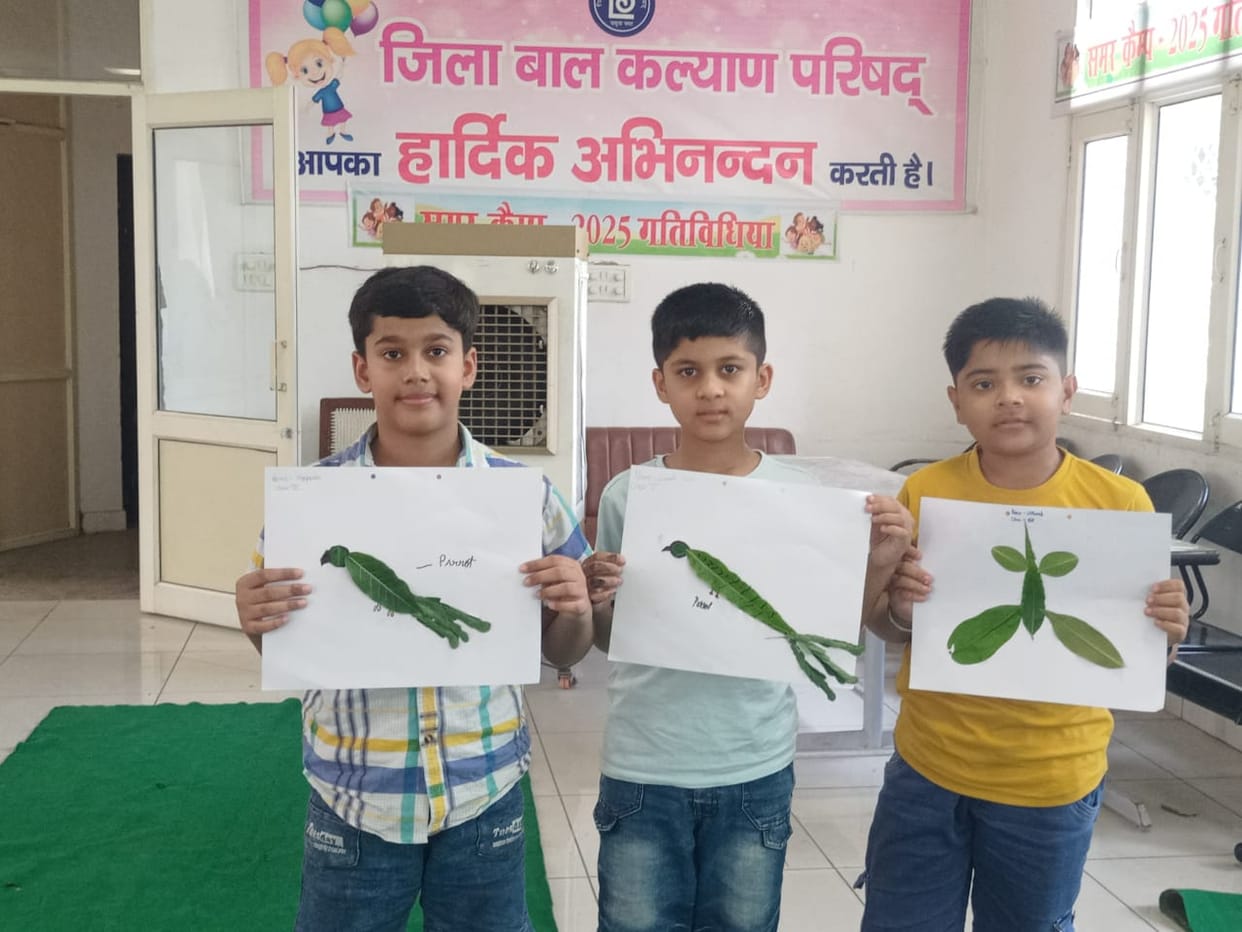 Children showcase their talents at the summer camp
