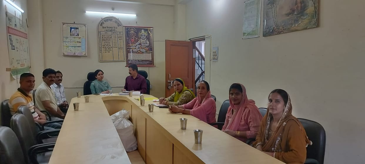 Newly elected councilors of Talai Nagar Panchayat took oath.