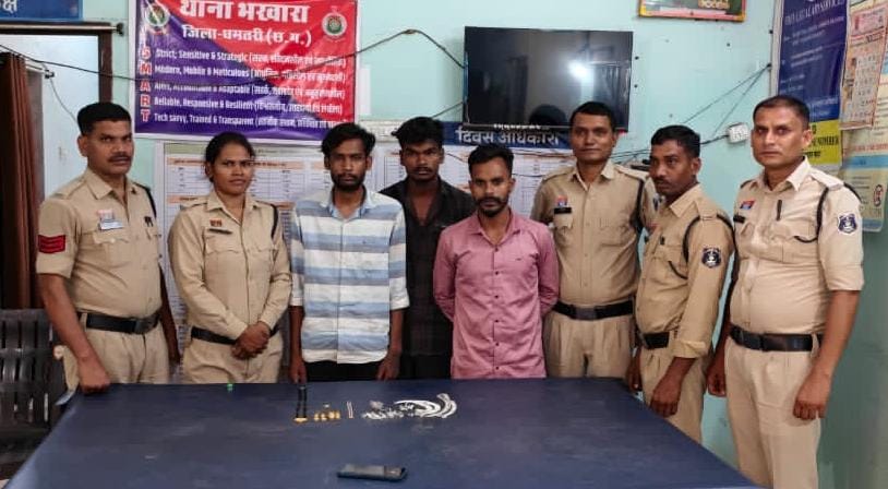 चोरी के मामले में गिरफ्तार आरोपी