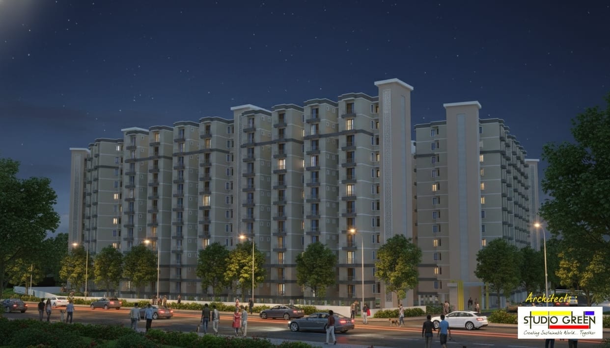 Aditi Apartments to be built in Anant Nagar, 1392 affordable flats