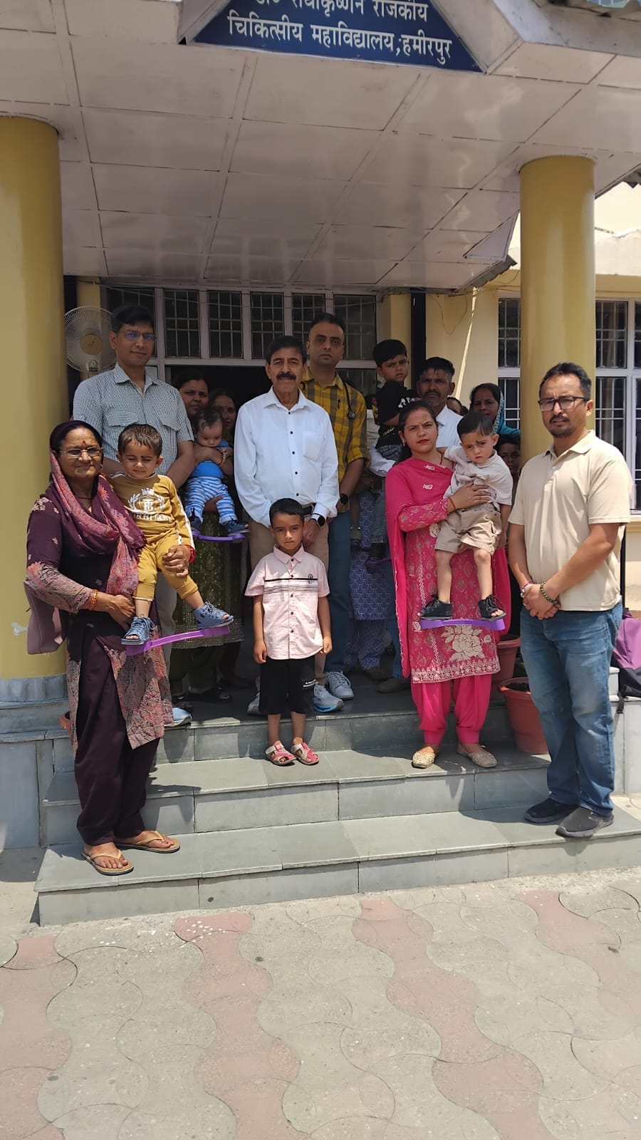 78 children in the district are receiving treatment for clubfoot.