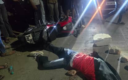 One died and one injured in an accident in Indore