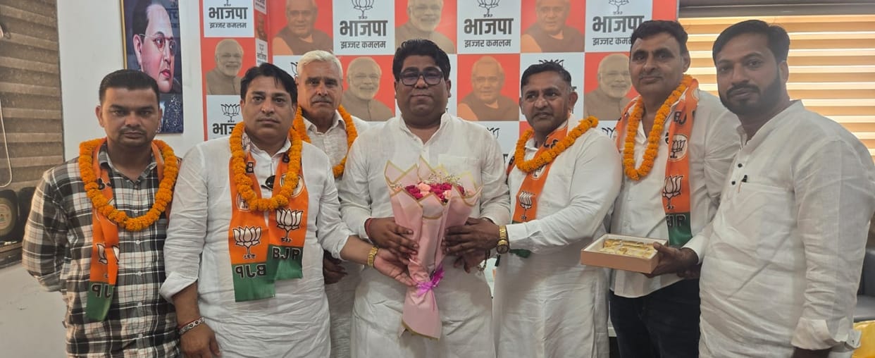 Former councilor Yuvraj Chhillar joins BJP
