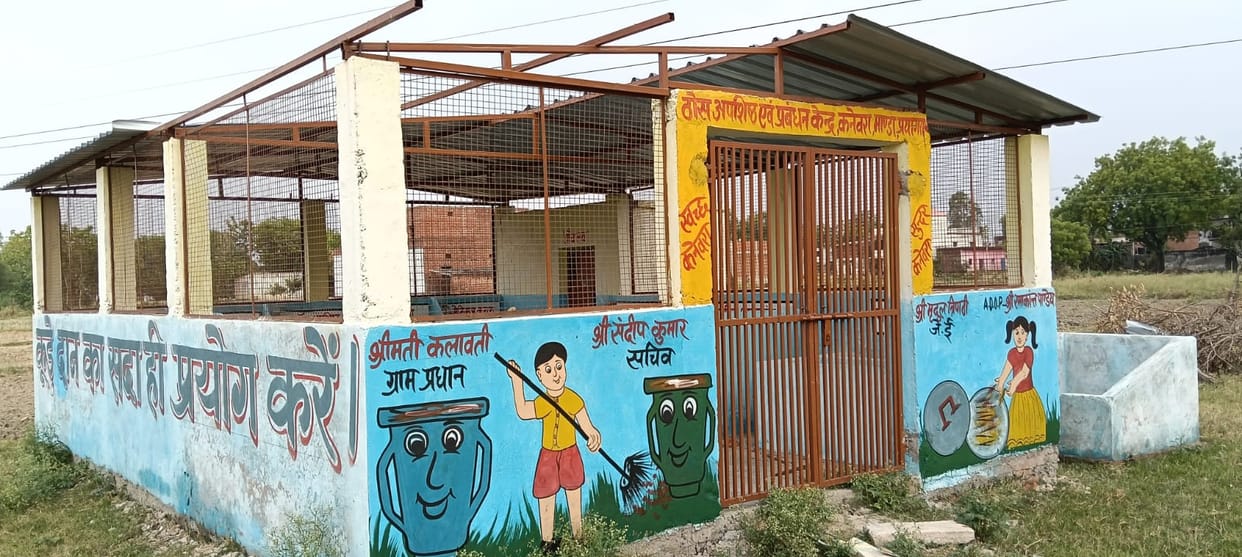 Garbage house built in Kanevra but no way to reach there