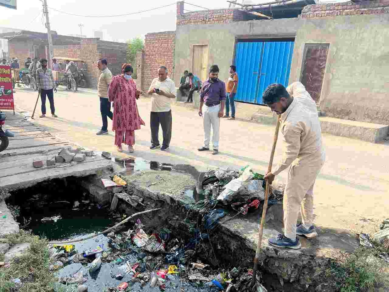 Pipes will now be laid in place of open drains