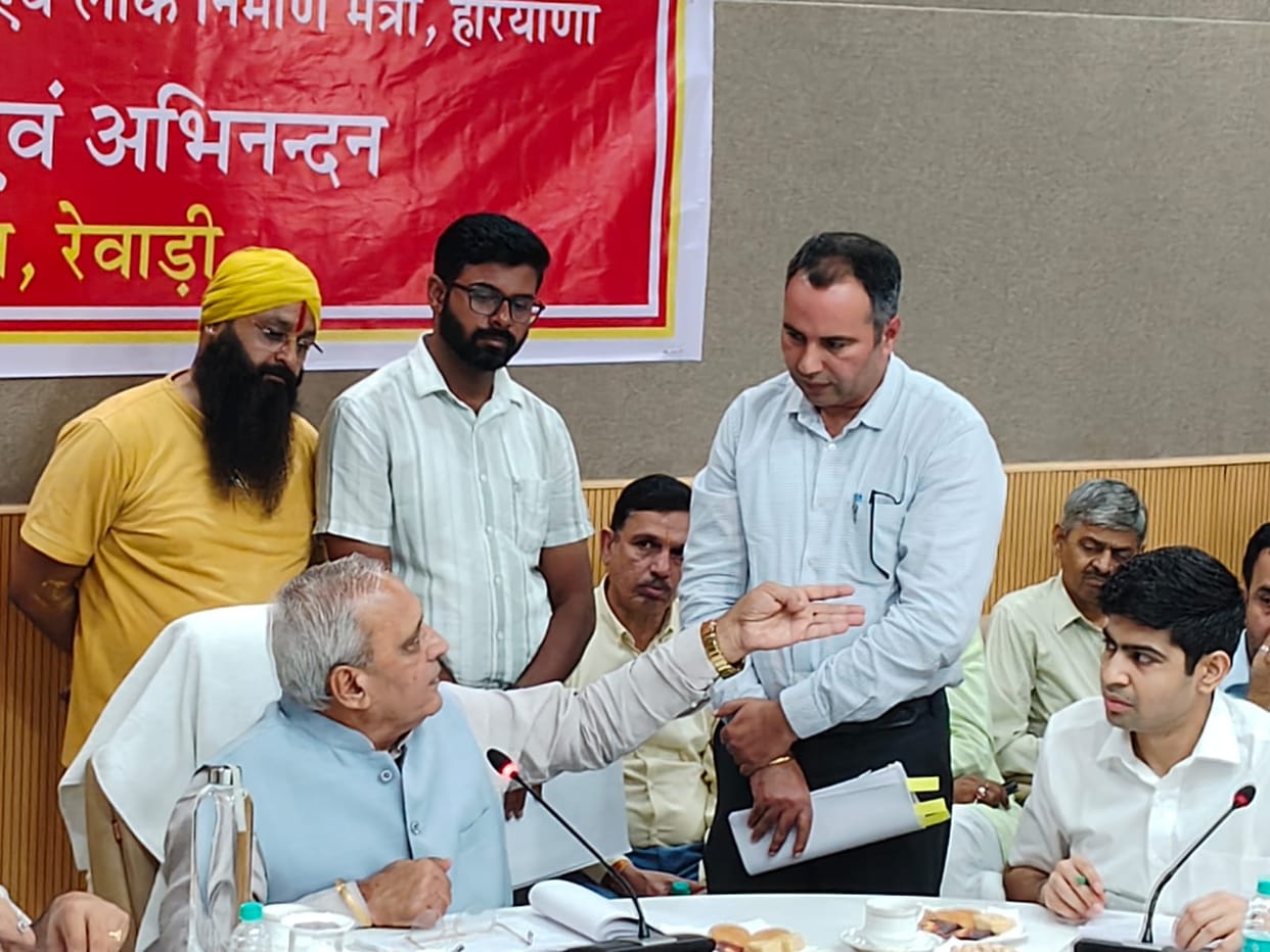 On not being given permission to build a building on the plot, the minister said, when the CM said he gave it, would the Prime Minister come here?