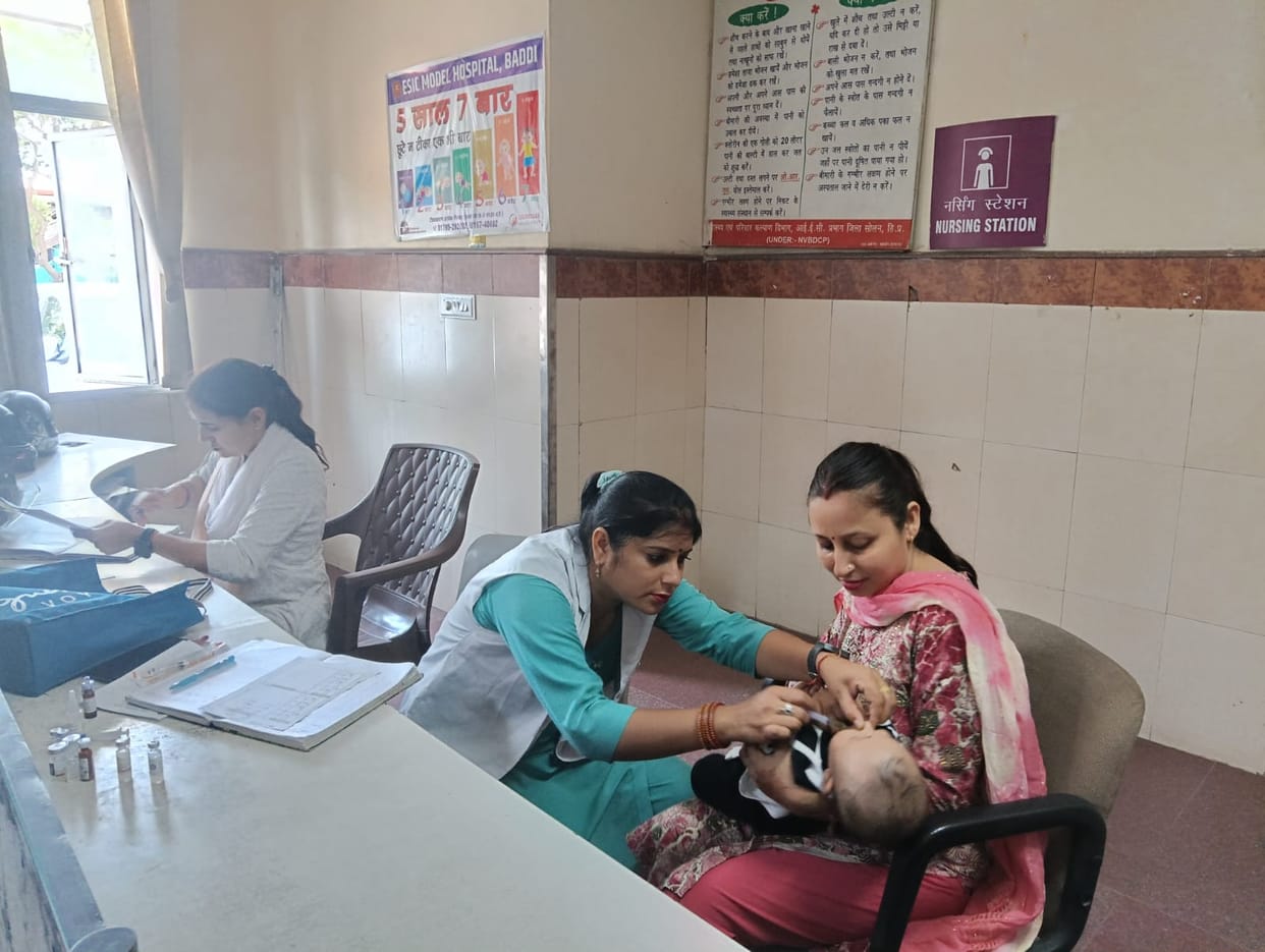8 pregnant women and 12 children were vaccinated.
