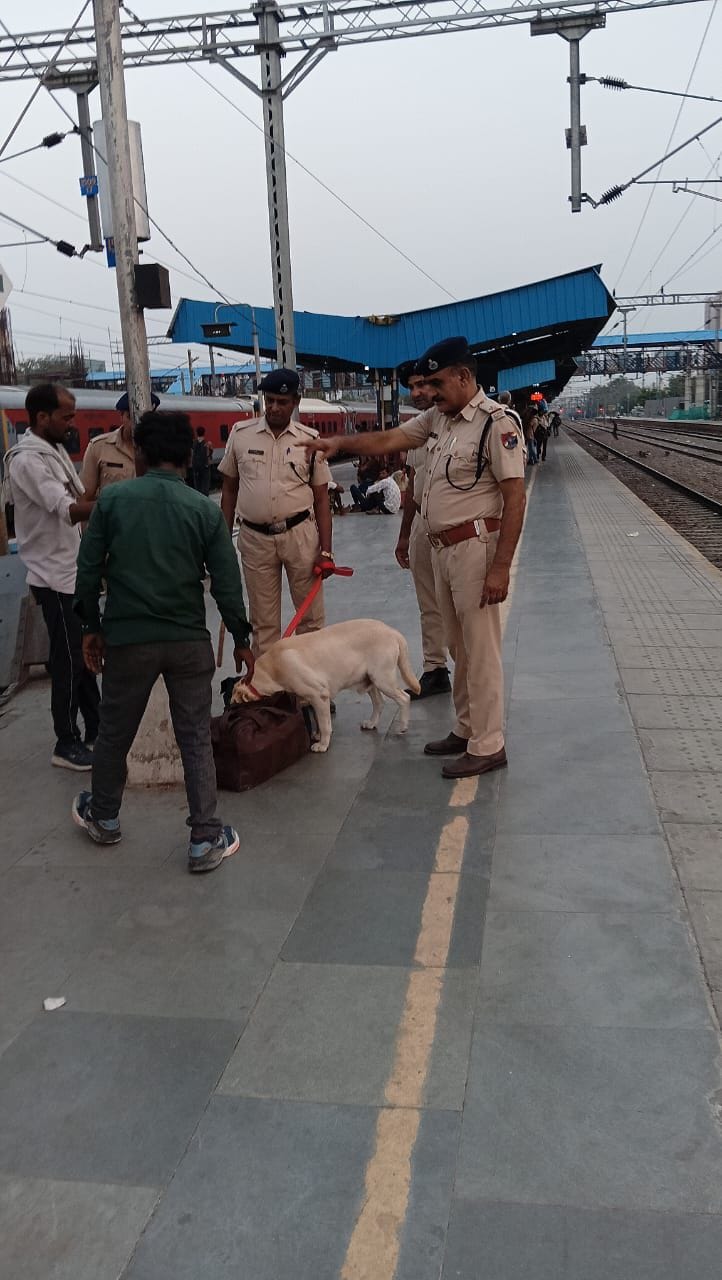 Investigation campaign conducted at Old Railway Station with the help of Shera