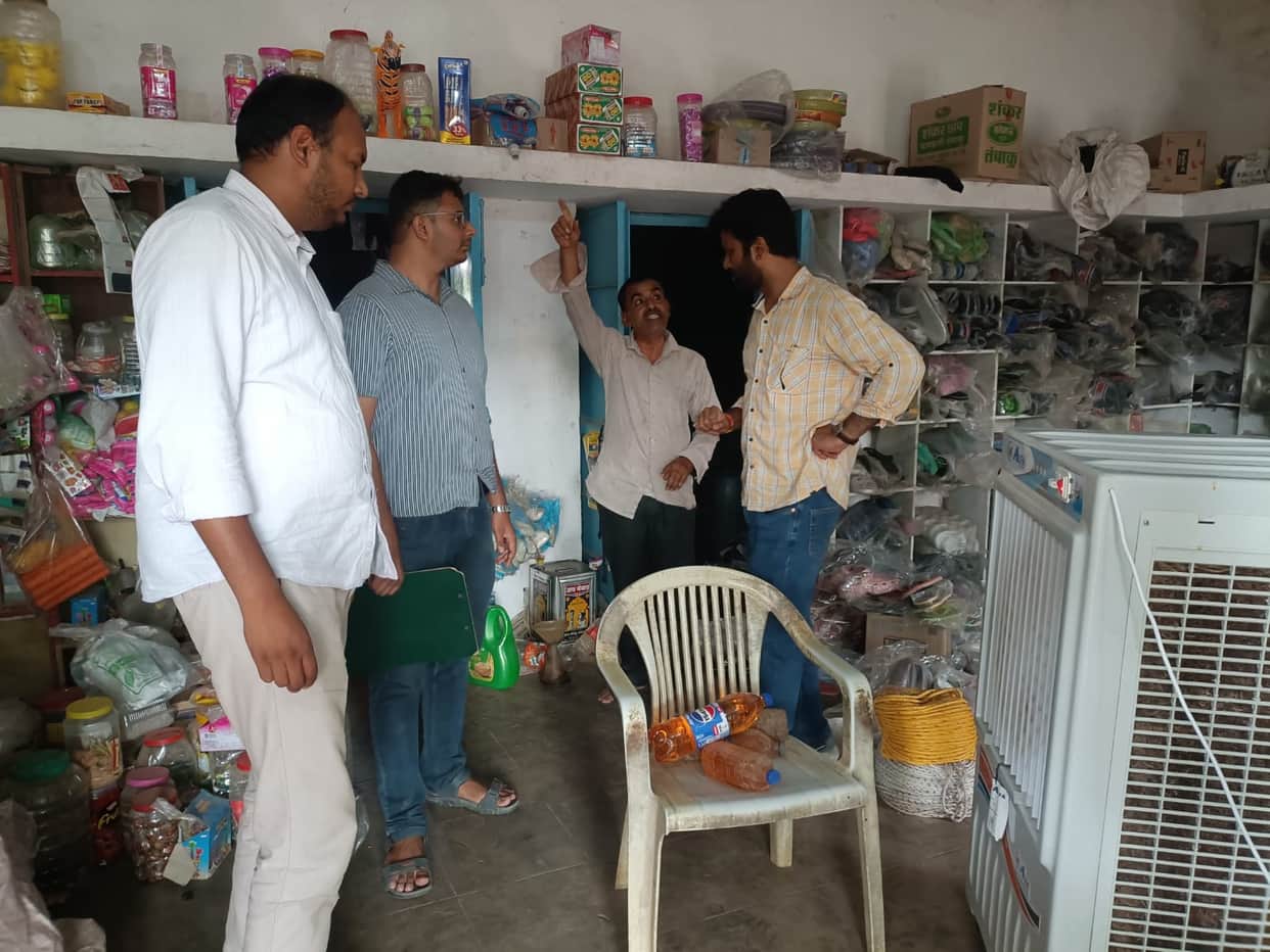 Logistics department takes action against grocery store selling petrol illegally