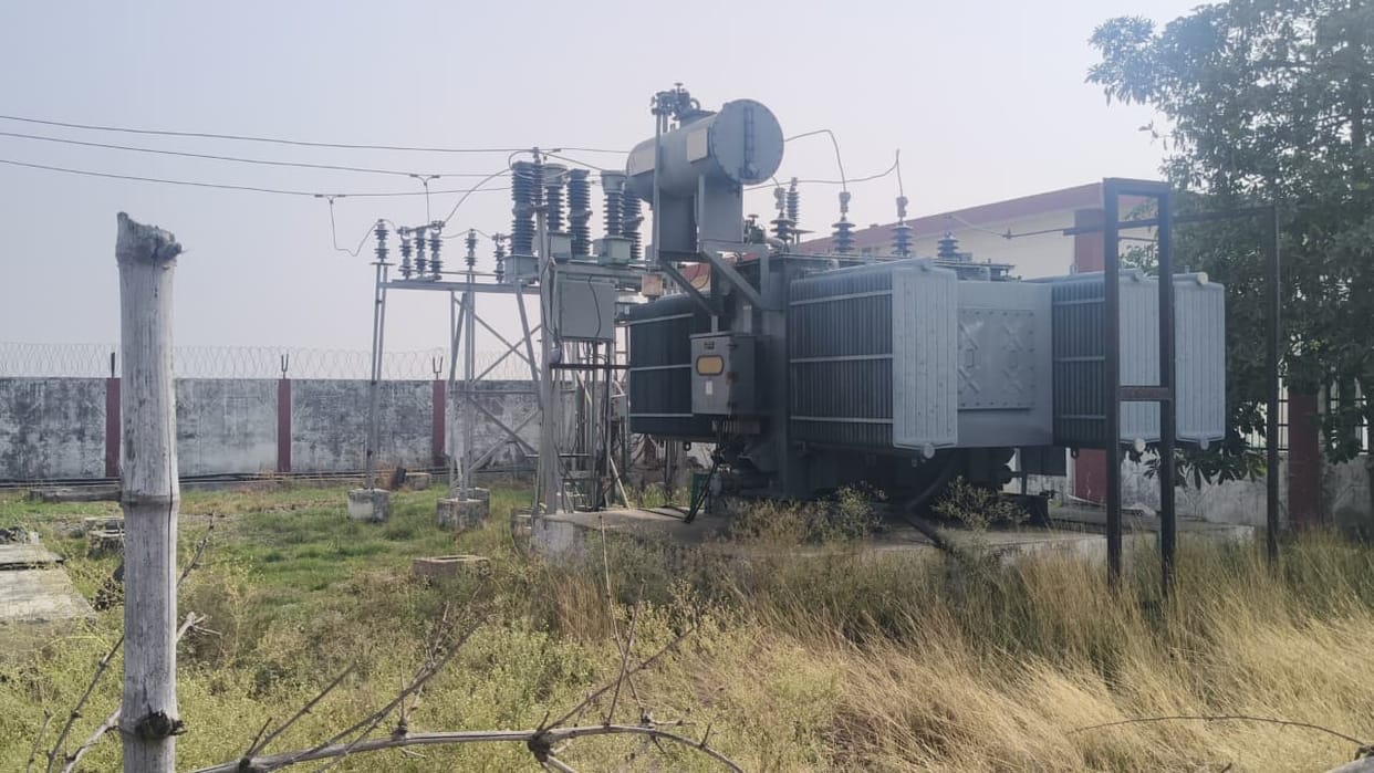 Even after six years, Maudha substation could not be connected to the main line