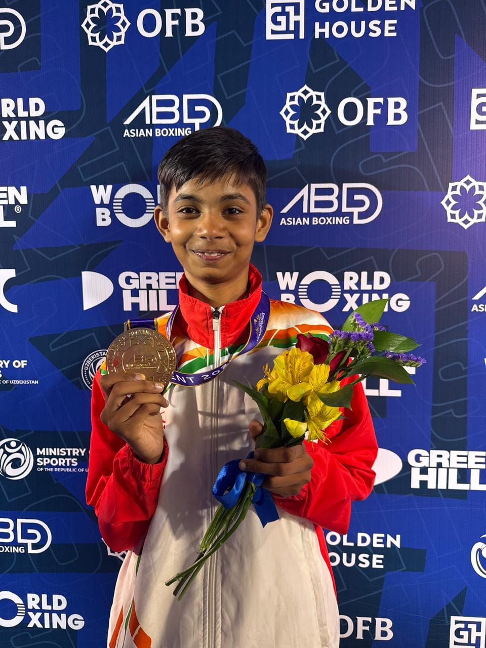 Anji Pandey won gold in Asian Boxing
