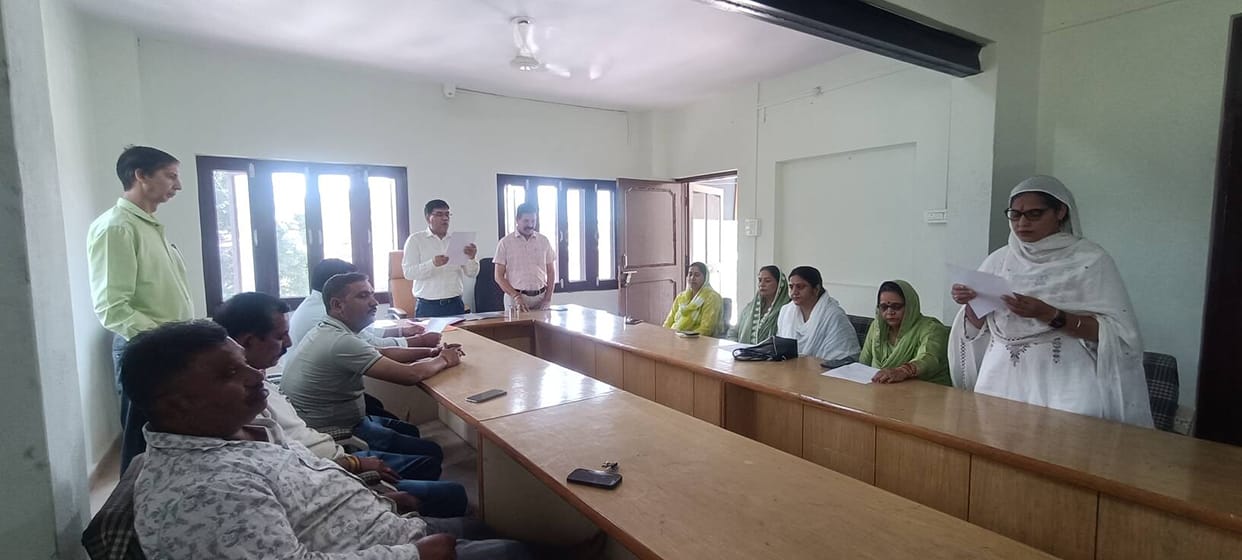Councillors took oath in Ghumarwin Municipal Council