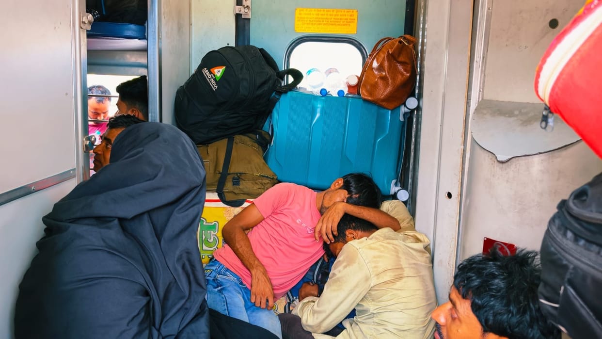 No room, no confirmed tickets on trains to Mumbai, Delhi and Punjab till June 30