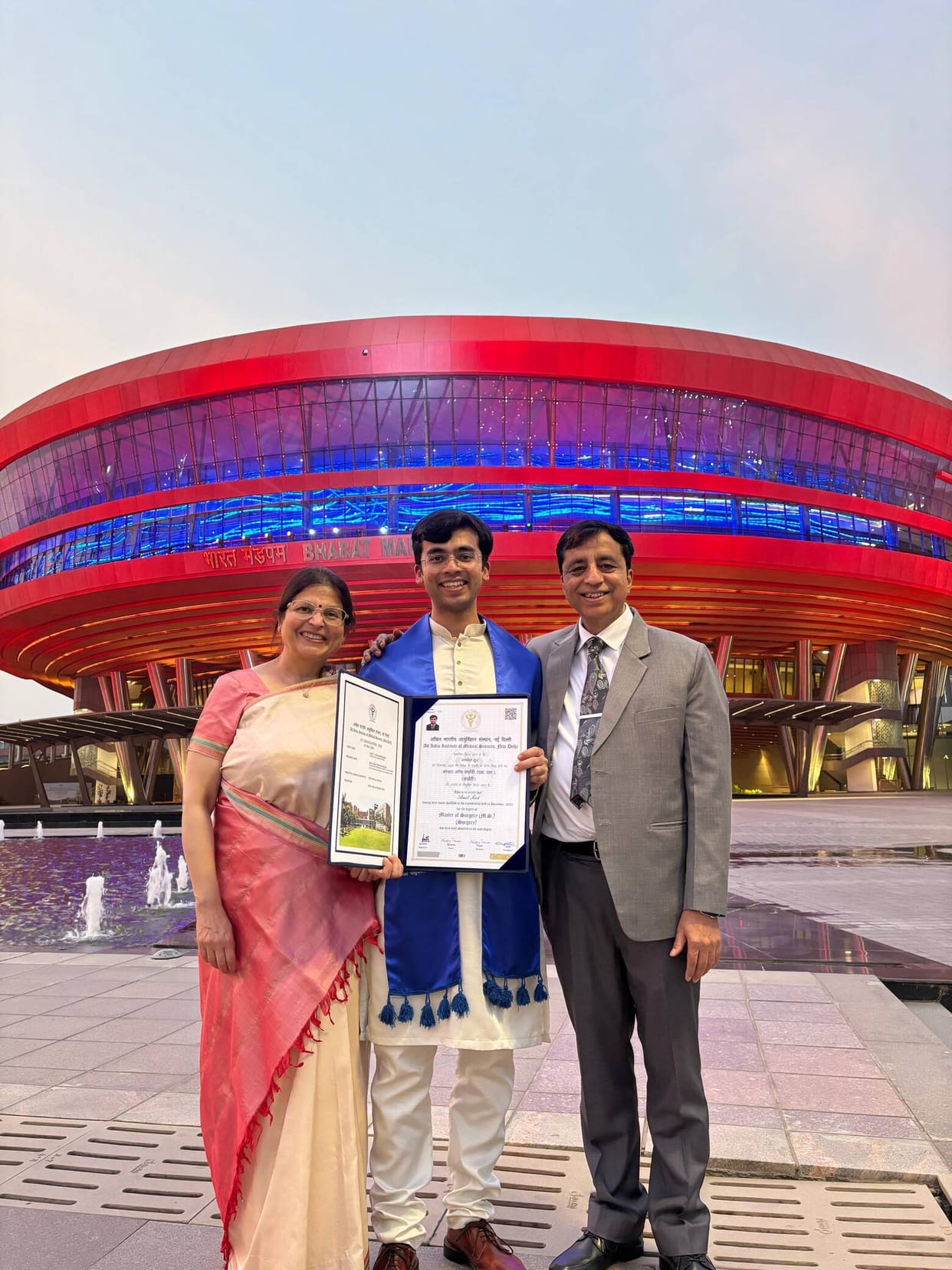 Dr. Amol Sood got MS General Surgery degree