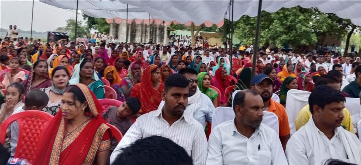 Pipa bridge started at Jigna Ghat, inaugurated by Syedaraja MLA