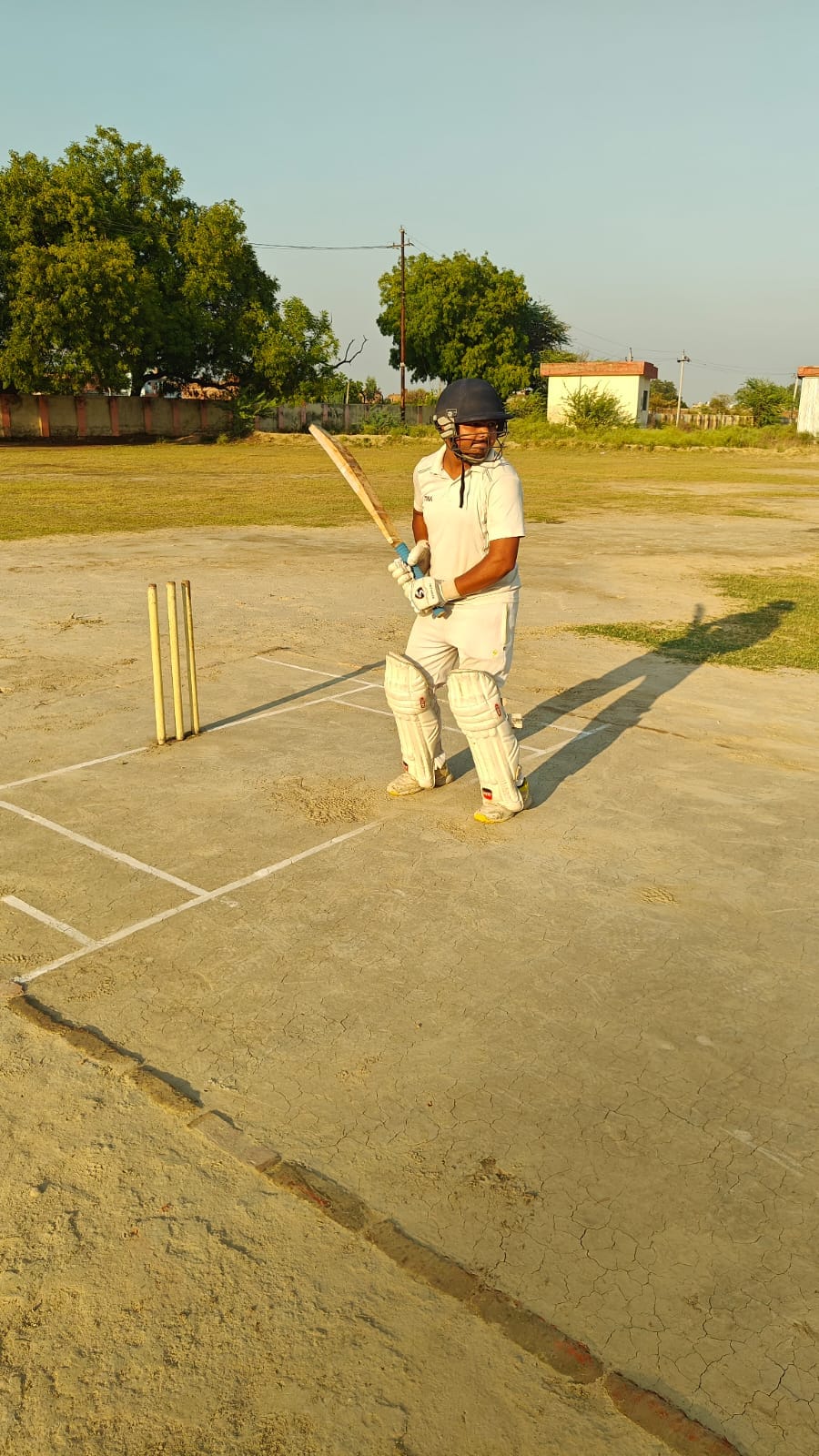 The budget hasn't arrived yet, so cricket is being played by collecting donations.The budget hasn't arrived yet, so cricket is being played by collecting donations.