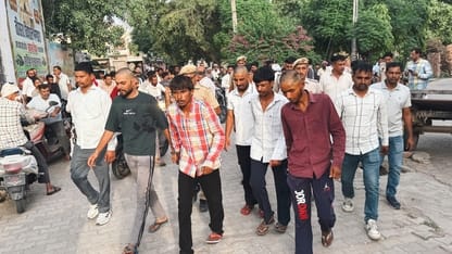Sachin murder case: Five accused handcuffed and made to walk for identification