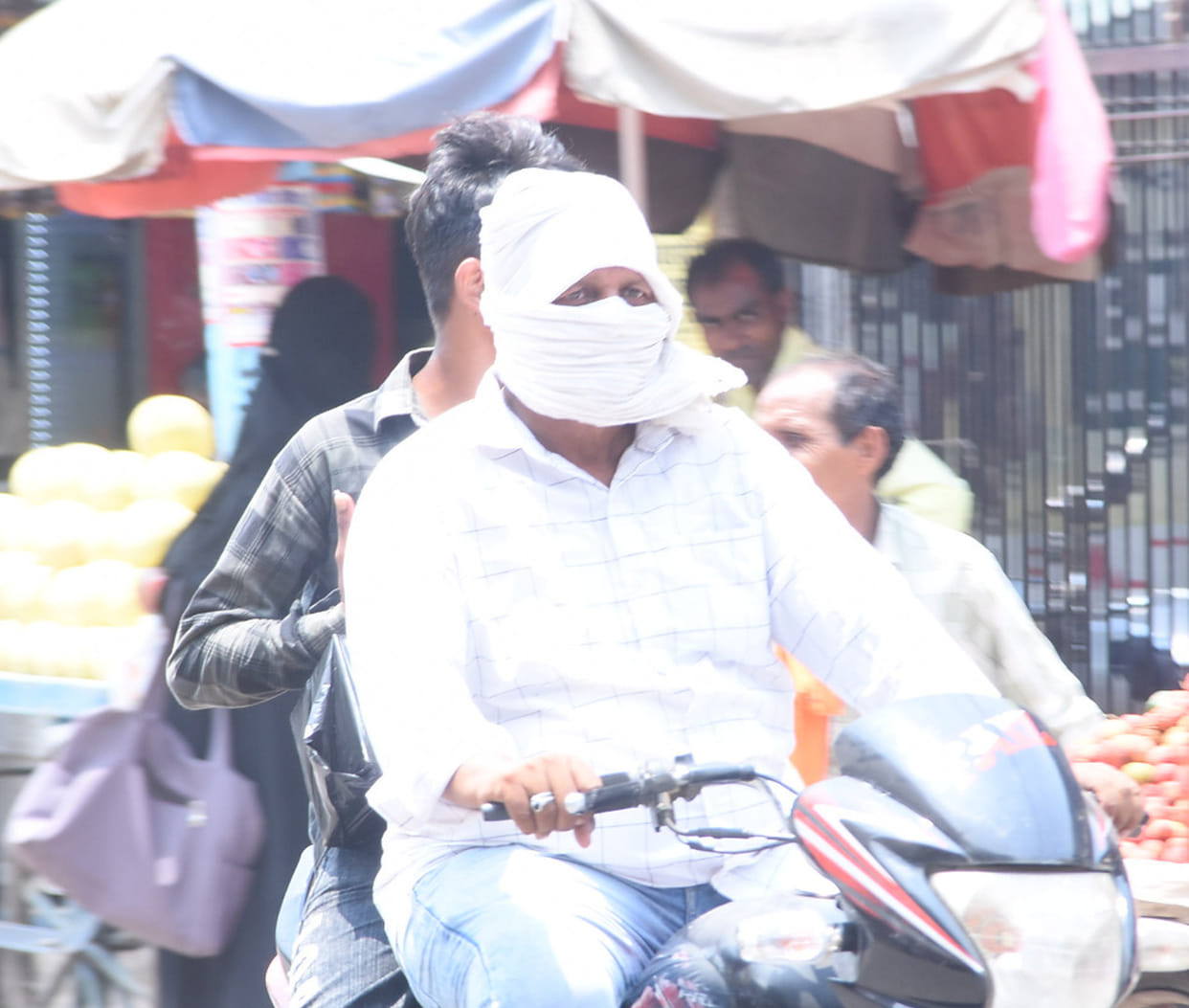 The Terai region was scorched by the sun's fury, and people were in distress.