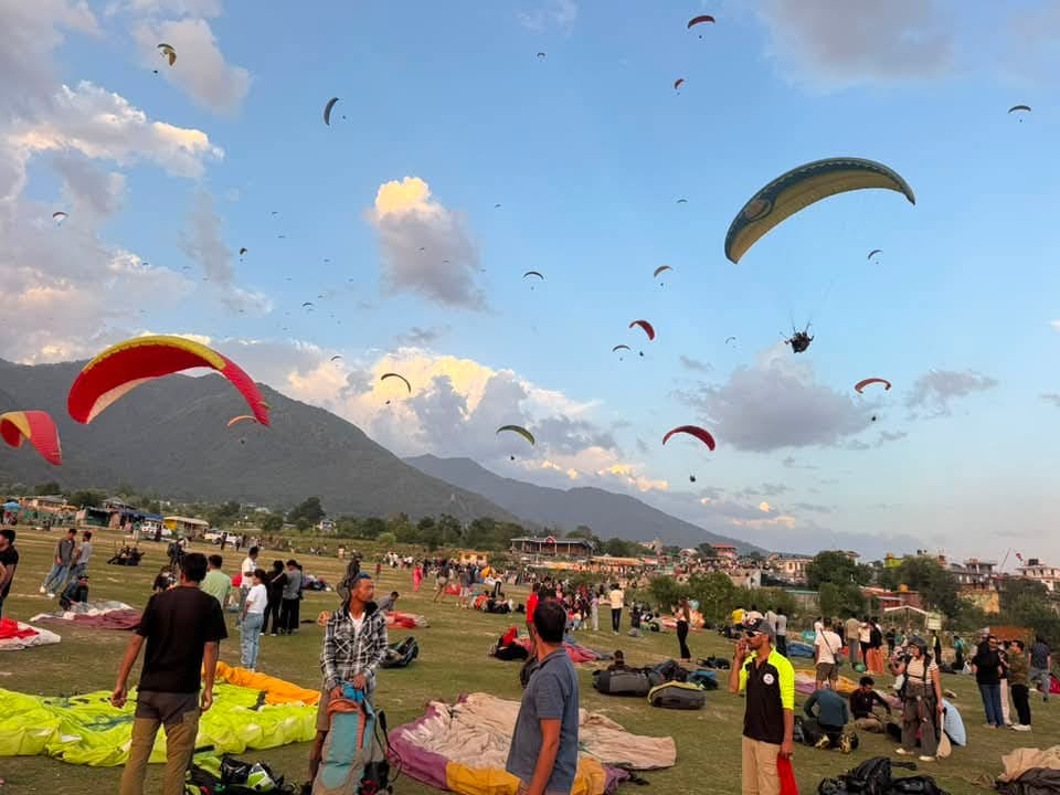 Tourism takes off in Bir-Billing, with 500 tandem flights daily keeping the valley buzzing.