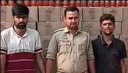 Beer worth Rs 61 lakh seized while being transported to Bihar under the cover of husk