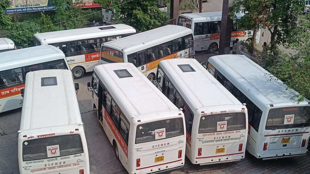 Buses challaned, illegal ones running...operators created ruckus