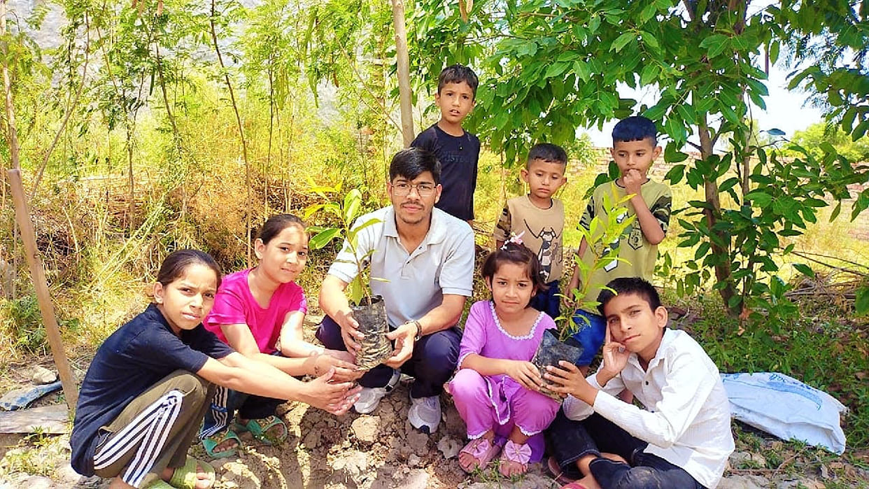 Plant trees, save lives, make earth a heaven