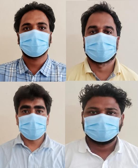 Four gang members arrested for duping people of Rs 11.92 lakh on the pretext of profit
